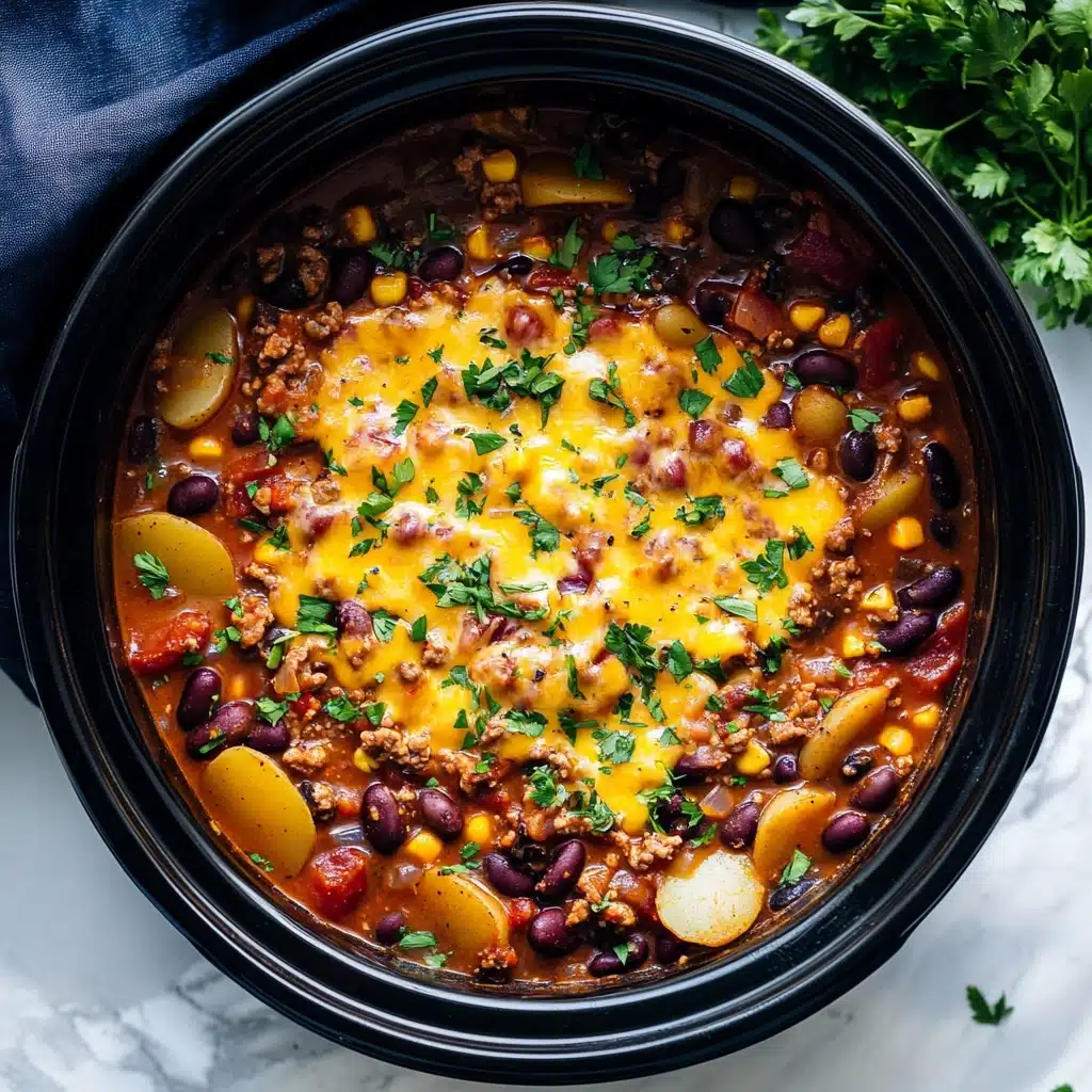 Crockpot Cowboy Casserole Recipe - Recipe Image