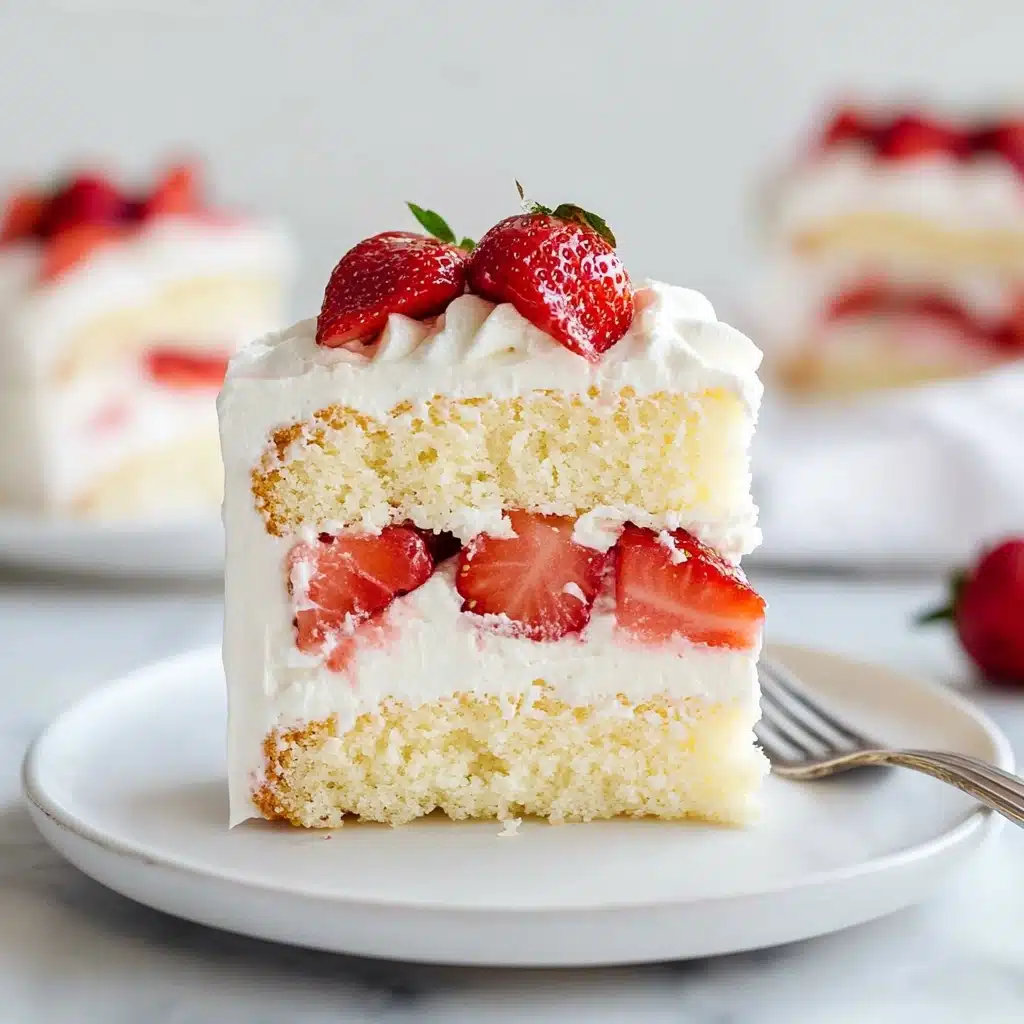 Sheet Pan Strawberry Shortcake Recipe - Recipe Image