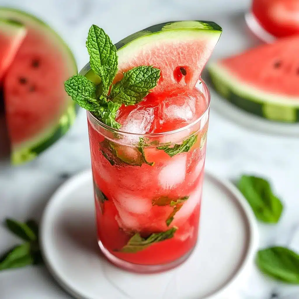 Watermelon Mojito Recipe - Recipe Image