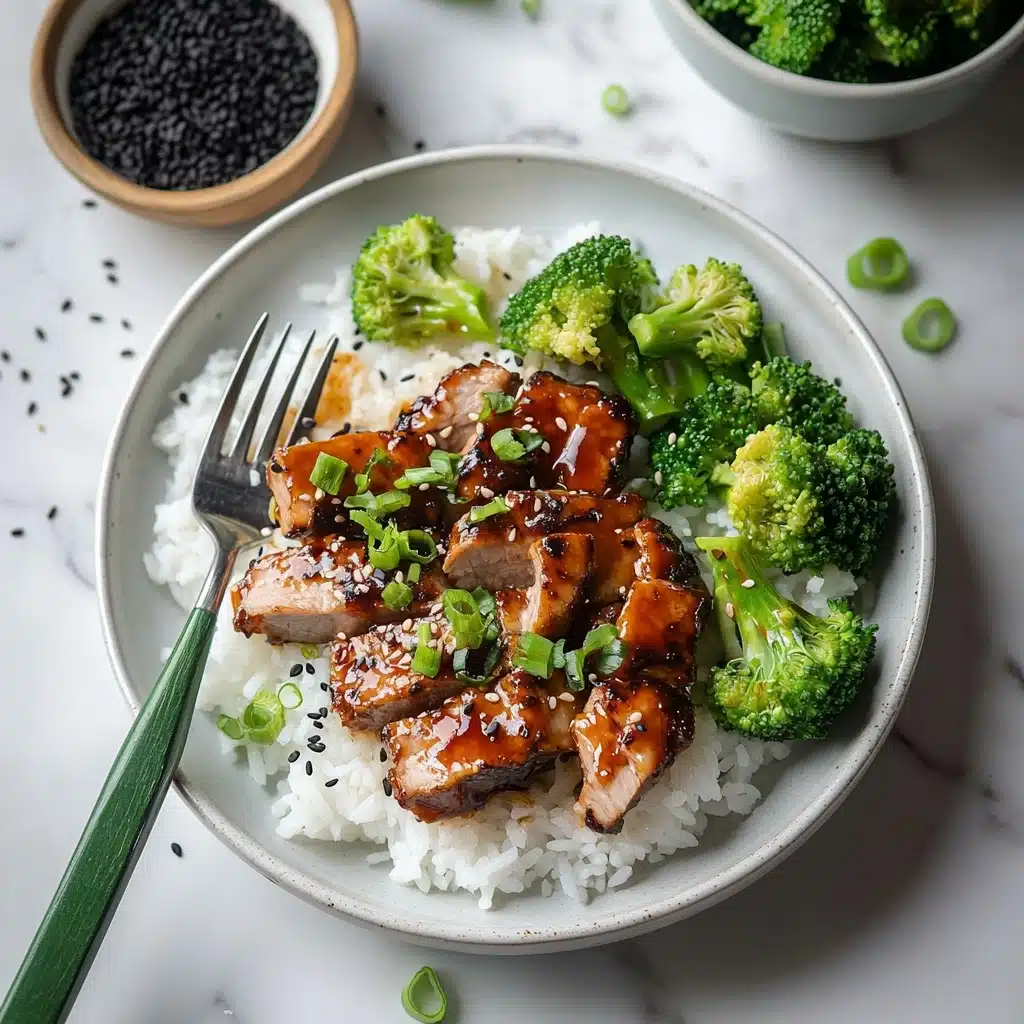 30-Minute Baked Teriyaki Chicken Thighs Recipe - Recipe Image