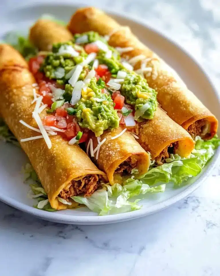 Homemade Taquitos Recipe