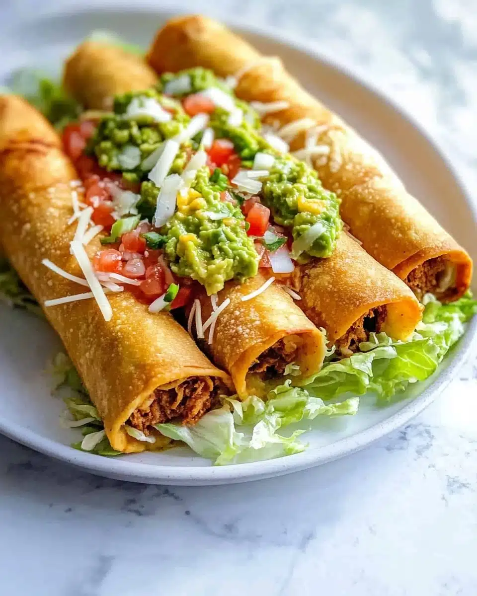 Homemade Taquitos Recipe