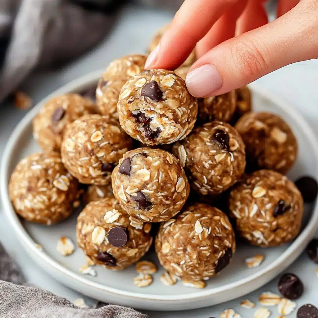 Oatmeal Peanut Butter Protein Balls Recipe - Recipe Image
