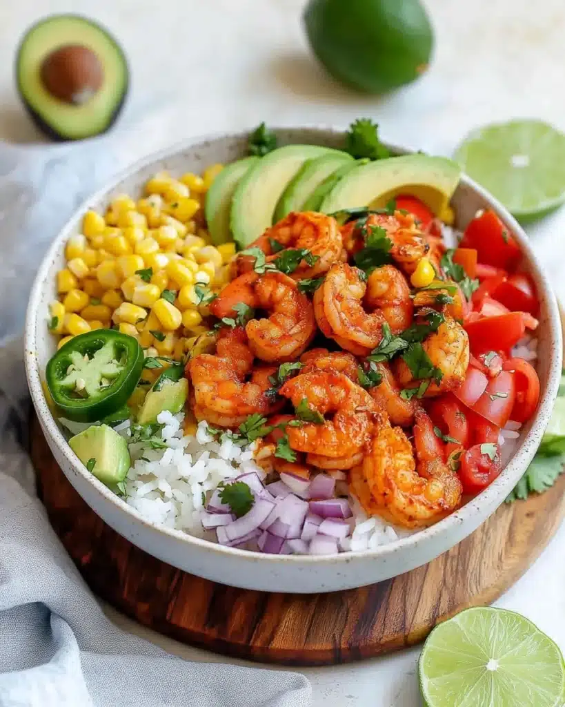 Fiesta Shrimp Rice Bowl Recipe