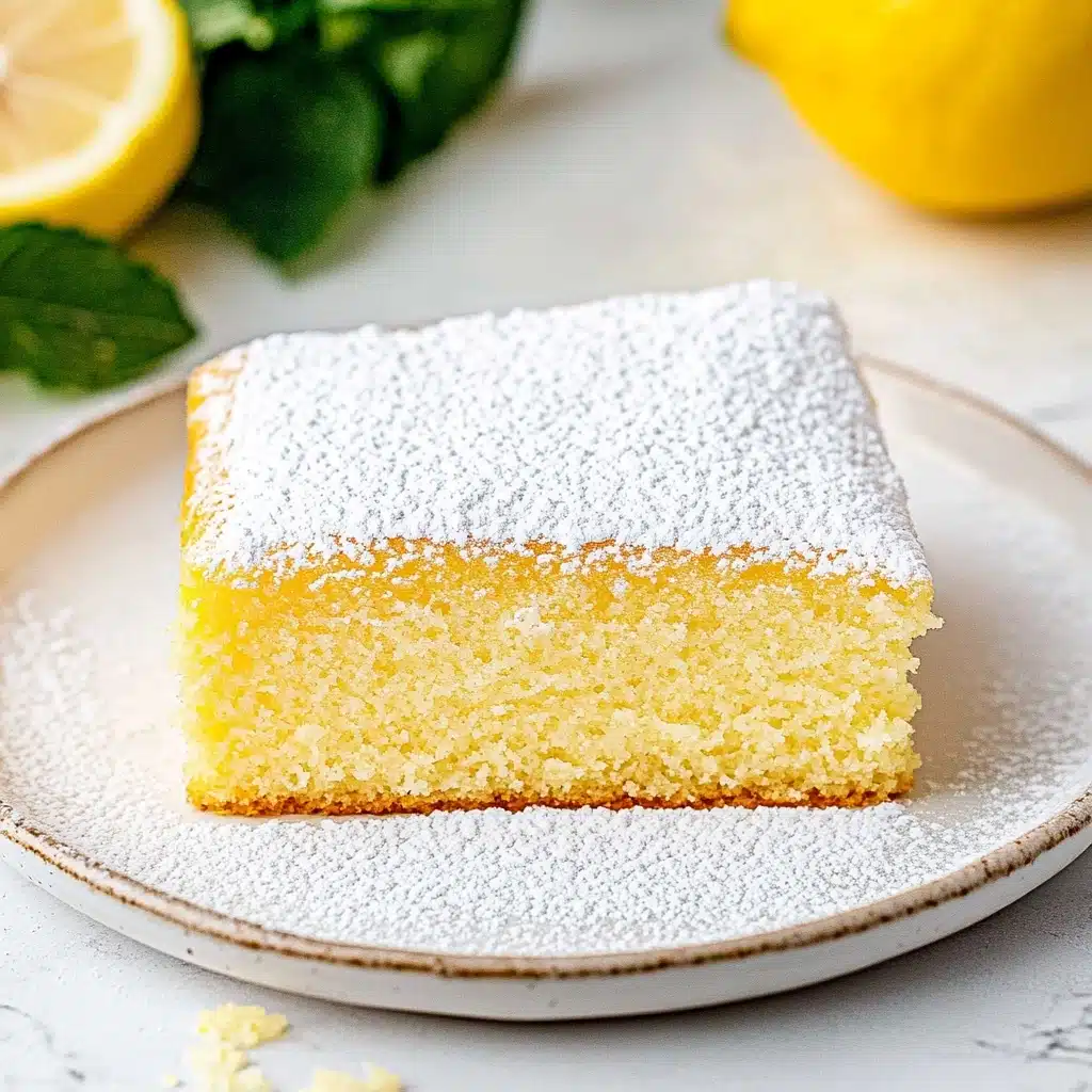 2 Ingredient Lemon Bars Recipe - Recipe Image