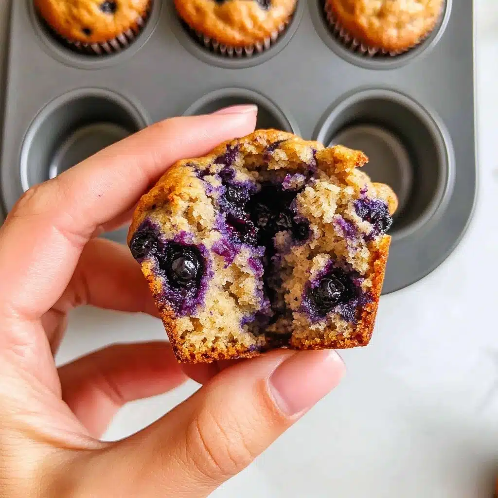 Cottage Cheese Blueberry Muffins Recipe - Recipe Image