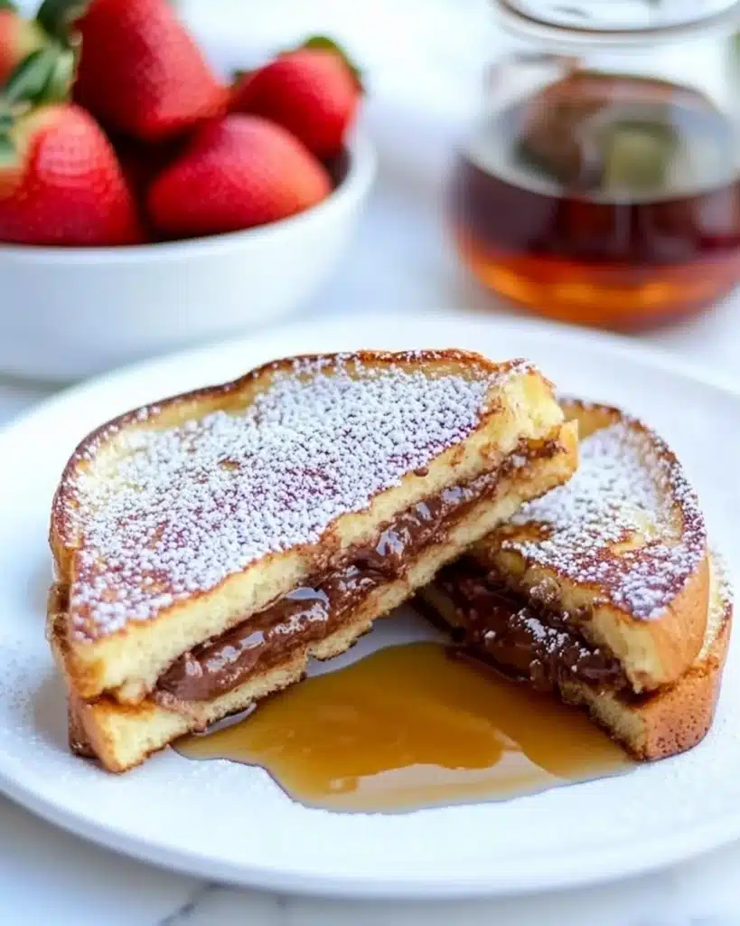 Nutella Stuffed French Toast Recipe