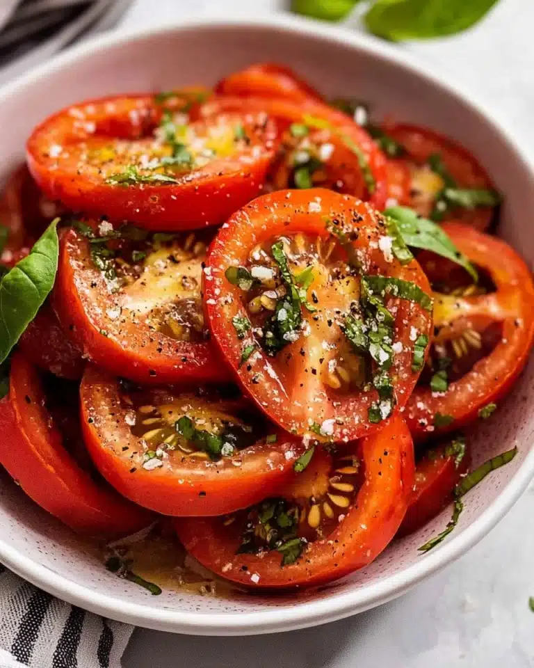 My Favourite Tomato Salad Recipe