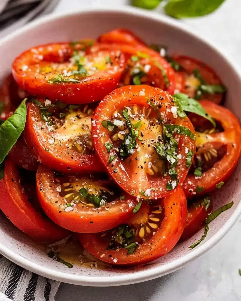 My Favourite Tomato Salad Recipe