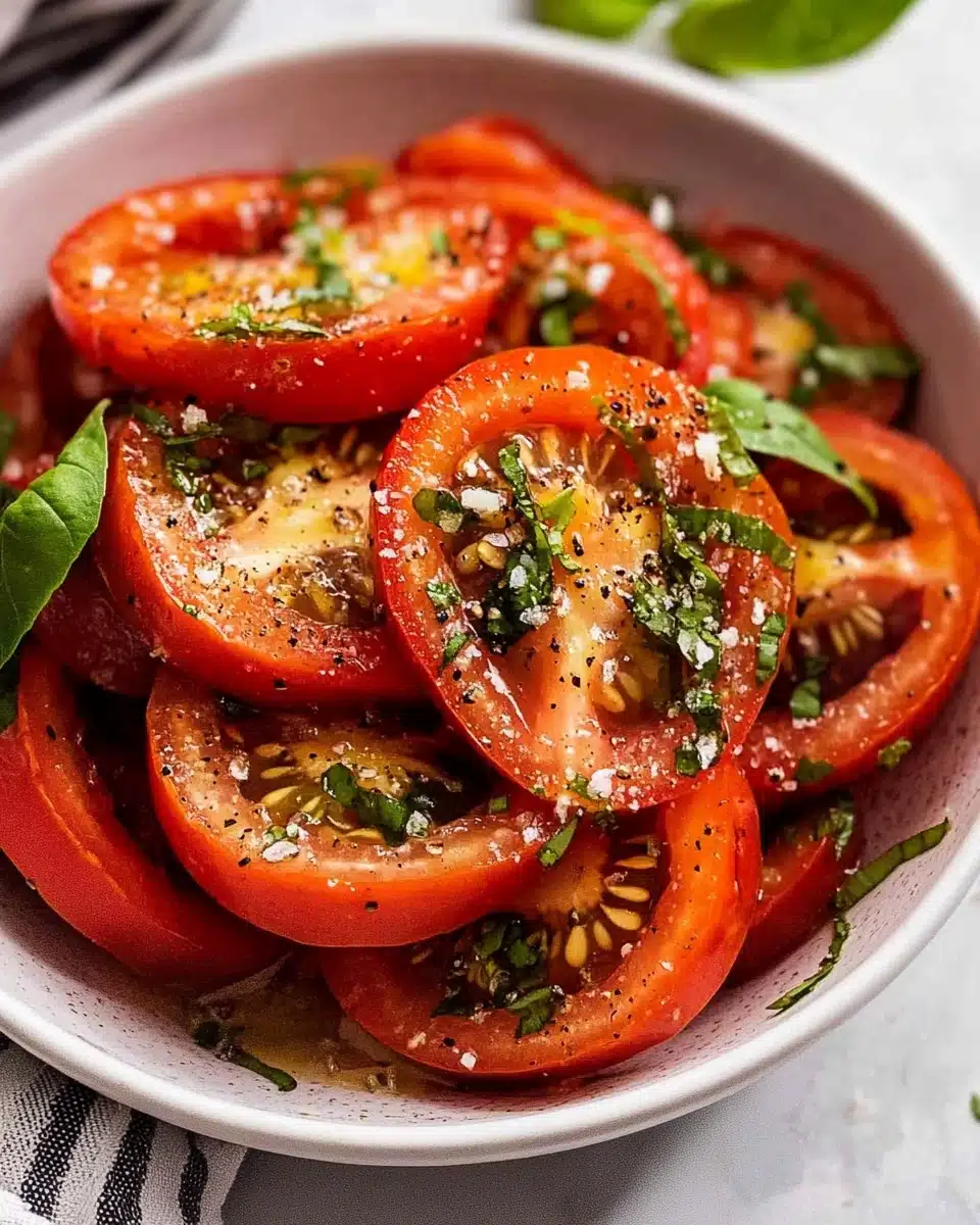 My Favourite Tomato Salad Recipe