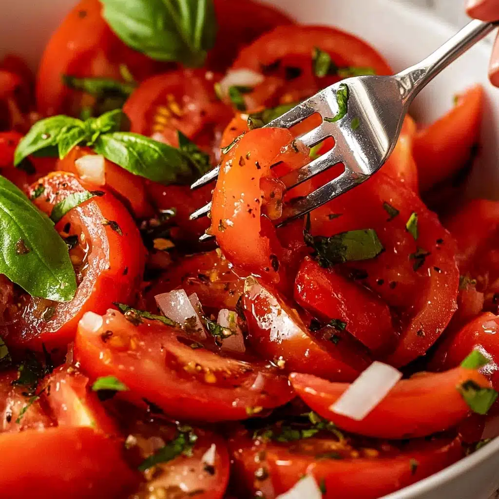 My Favourite Tomato Salad Recipe - Recipe Image
