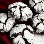 Double Chocolate Crinkle Cookies Recipe