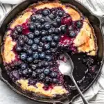 Cast-Iron Lemon Blueberry Cobbler Recipe