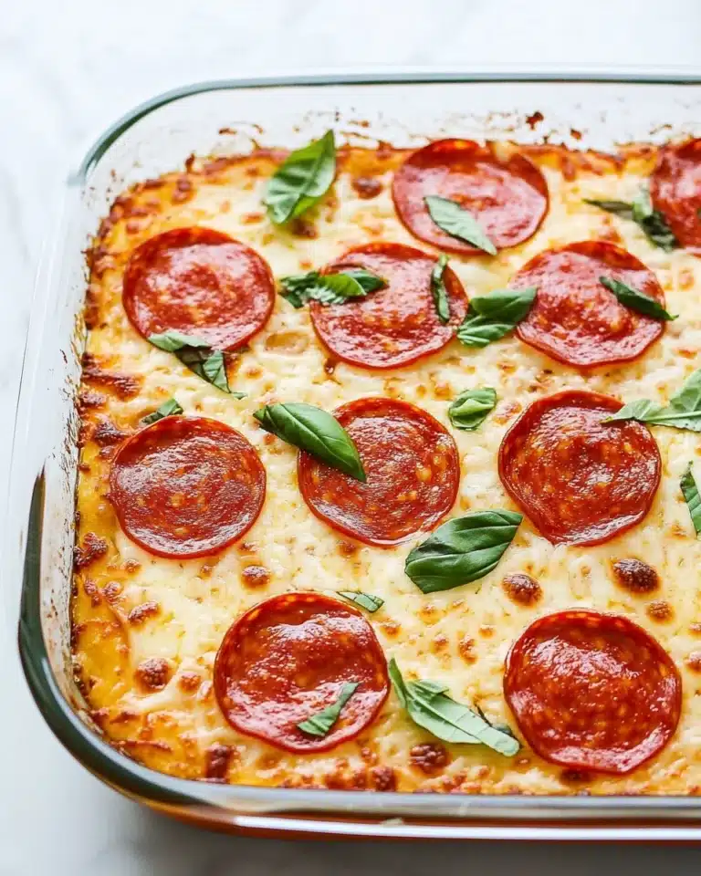 Zucchini Pizza Casserole Recipe