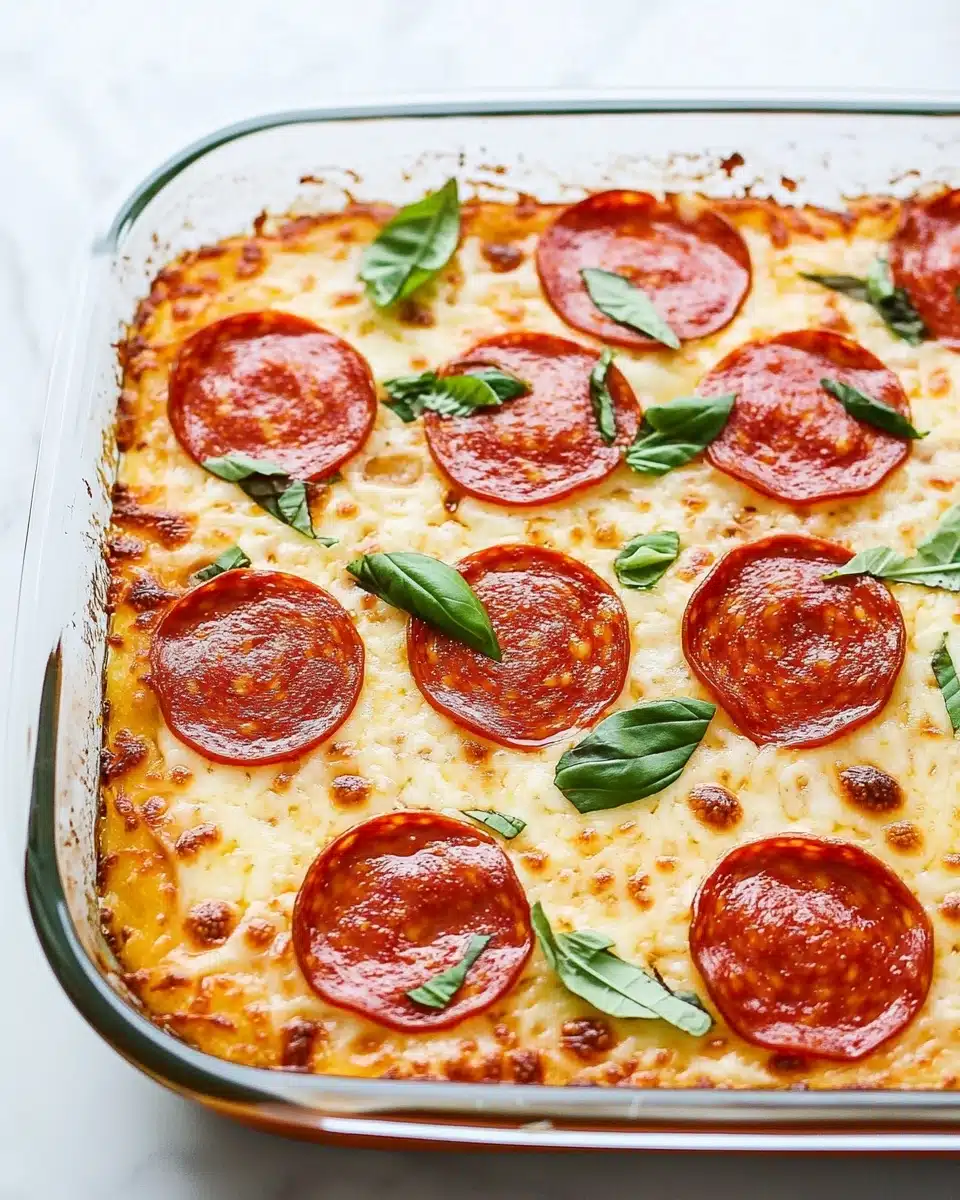 Zucchini Pizza Casserole Recipe