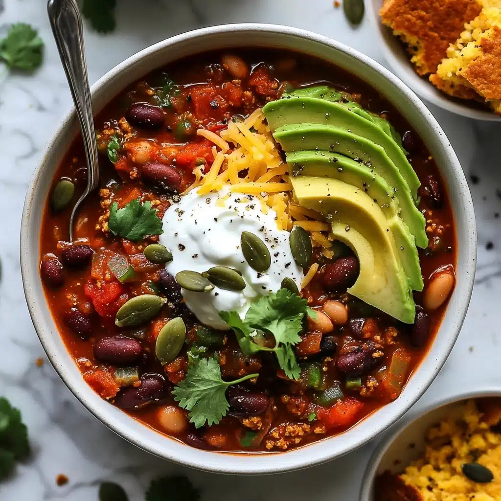 Slow Cooker Sweet Potato Black Bean Chili Recipe - Recipe Image