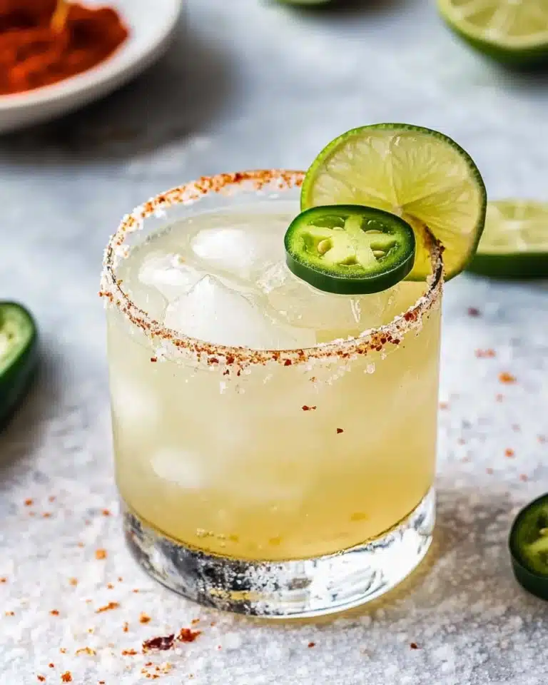 Spicy Margarita Recipe (Jalapeno Margarita) Recipe