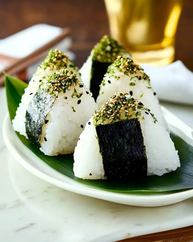Onigiri (Japanese Rice Balls) Recipe