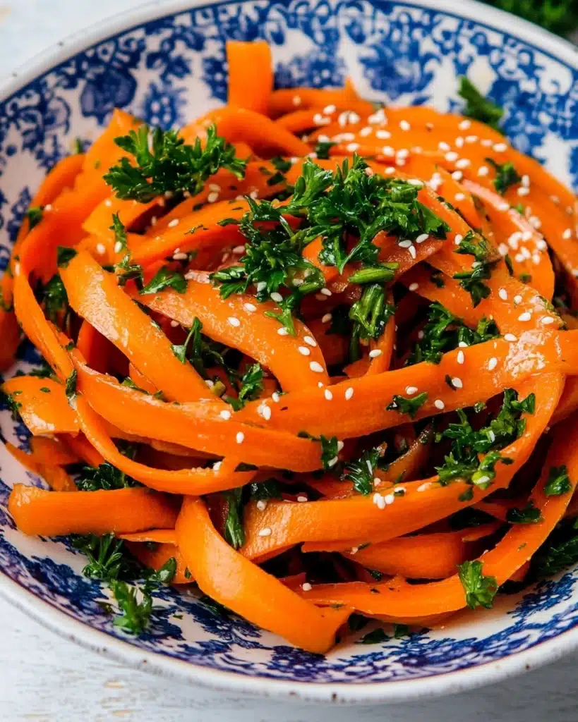 Carrot Ribbon Salad Recipe