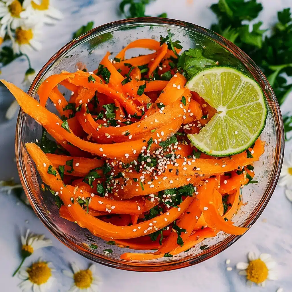 Carrot Ribbon Salad Recipe - Recipe Image