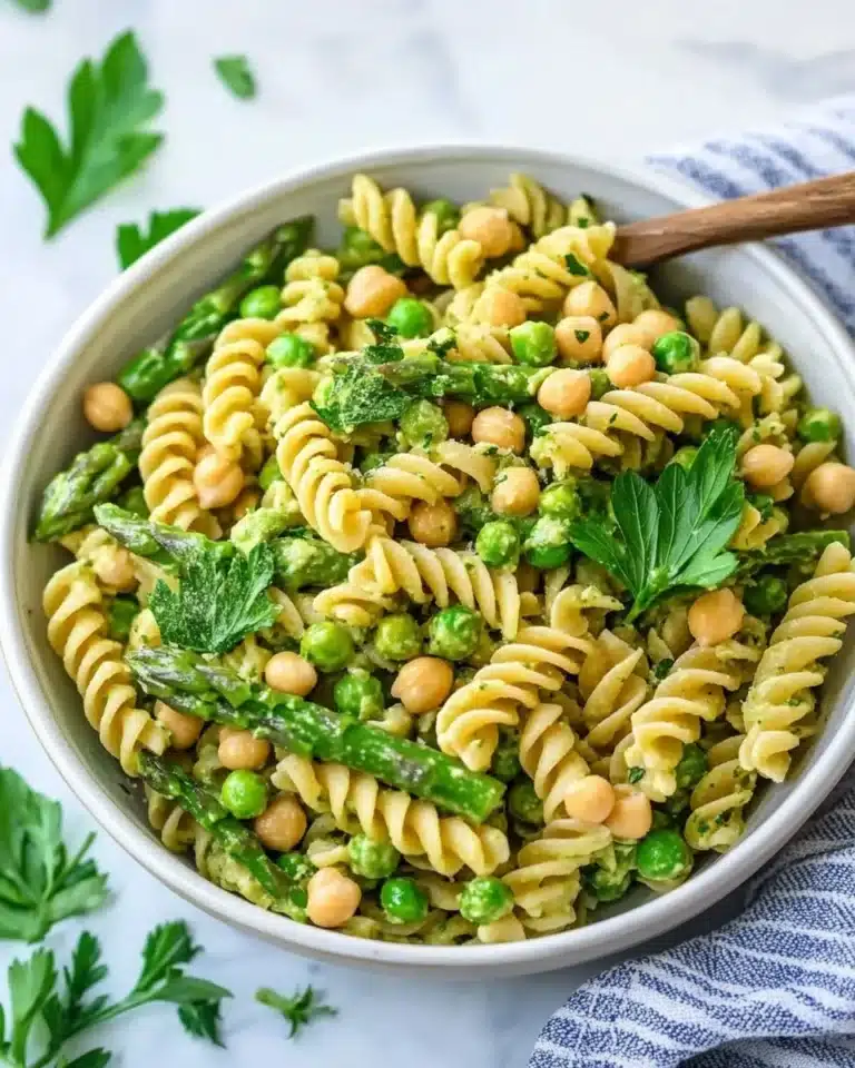 Green Goddess Pasta Salad Recipe