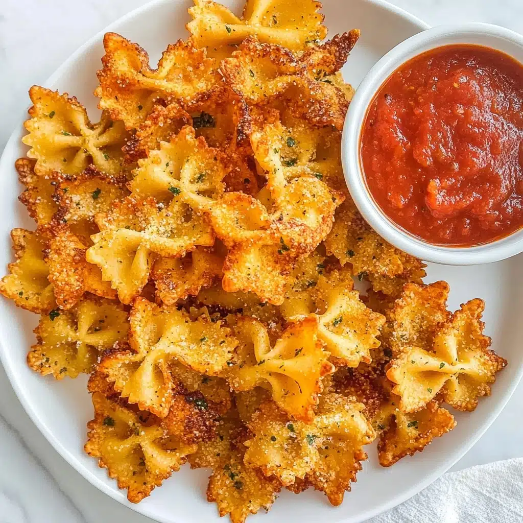 Pasta Chips Recipe - Recipe Image
