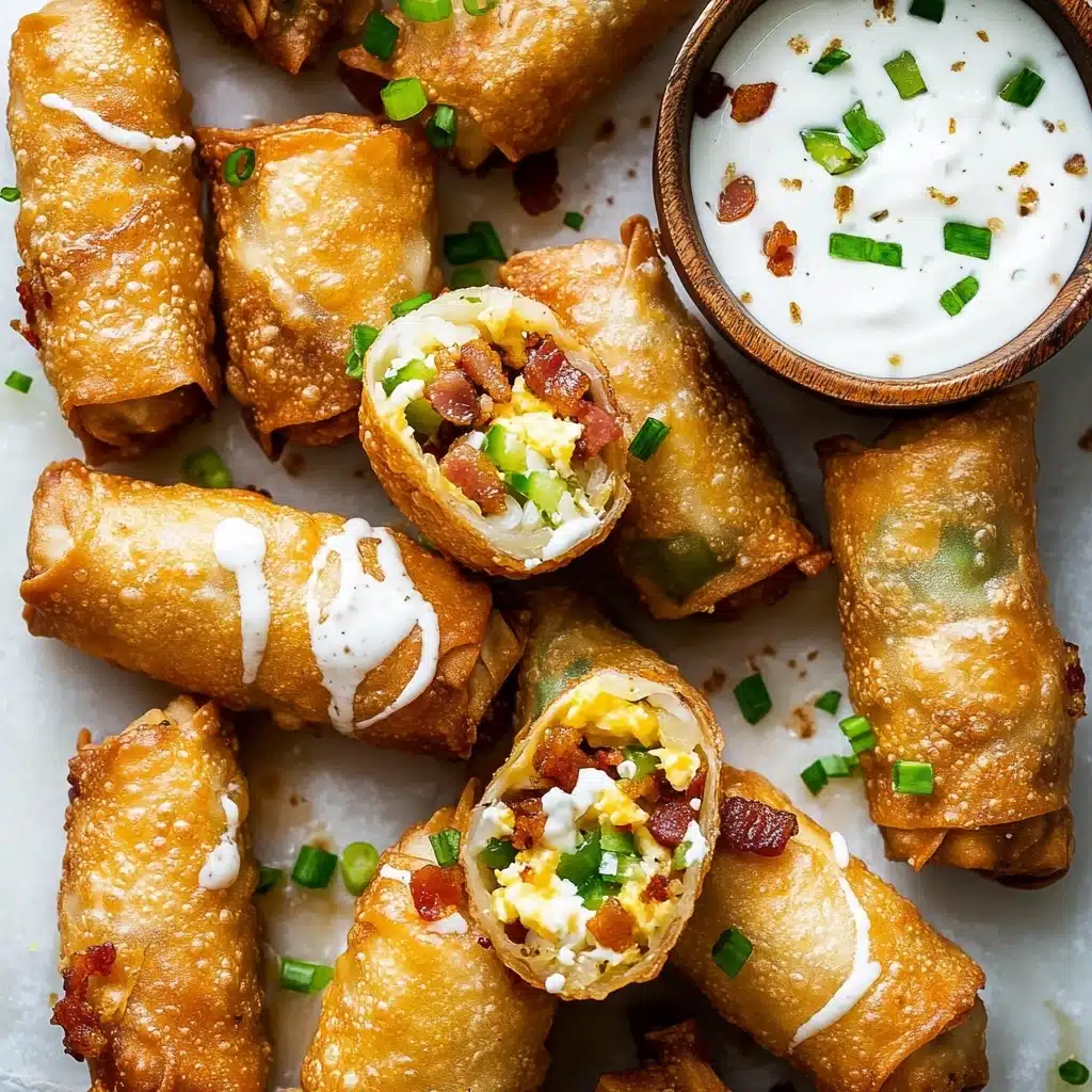 Jalapeno Popper Egg Rolls Recipe - Recipe Image