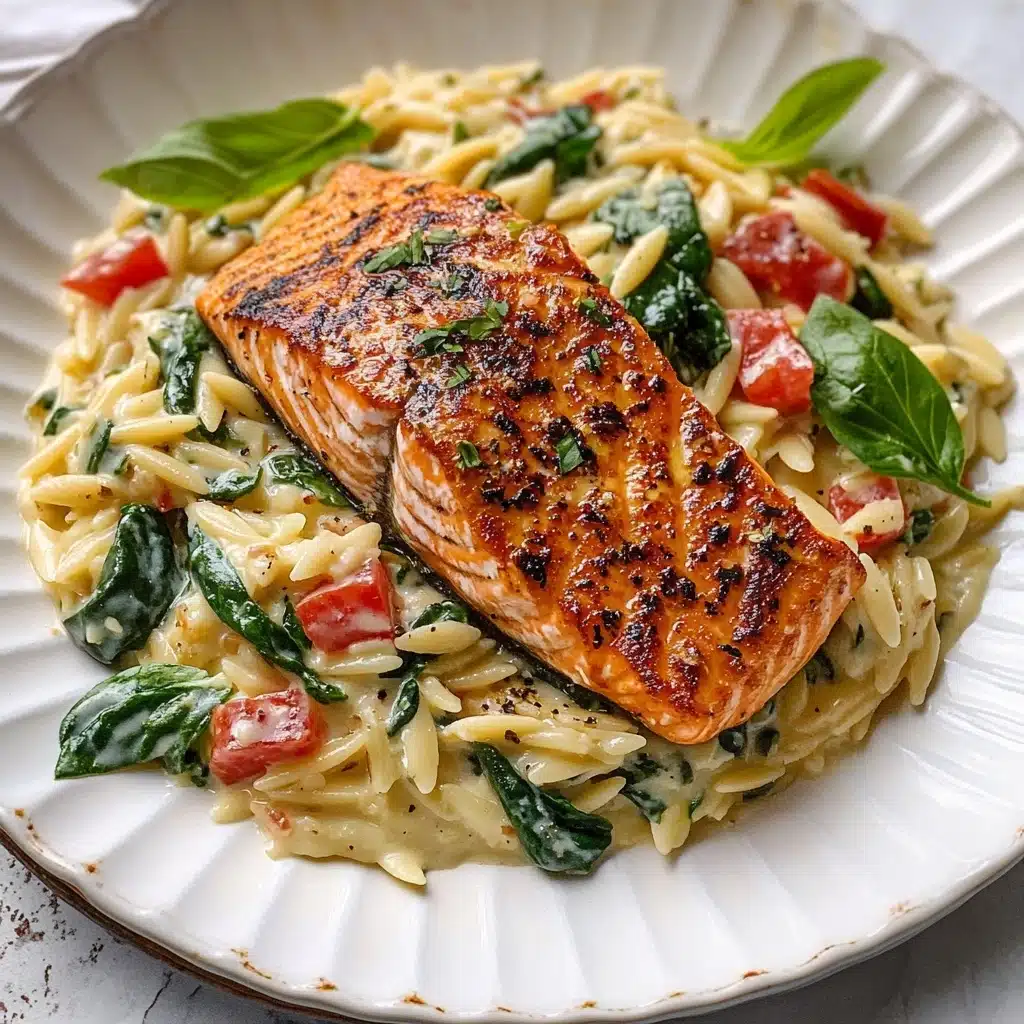 Salmon Orzo Recipe - Recipe Image