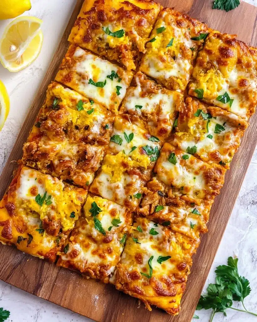 Tandoori Chicken Garlic Bread Recipe