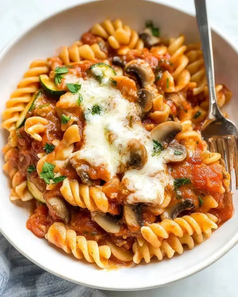 One Pot Veggie Pasta Recipe