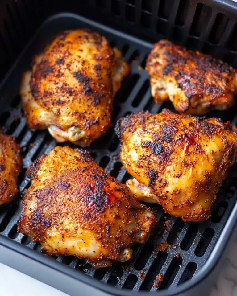 Air Fryer Paprika Chicken Thighs Recipe