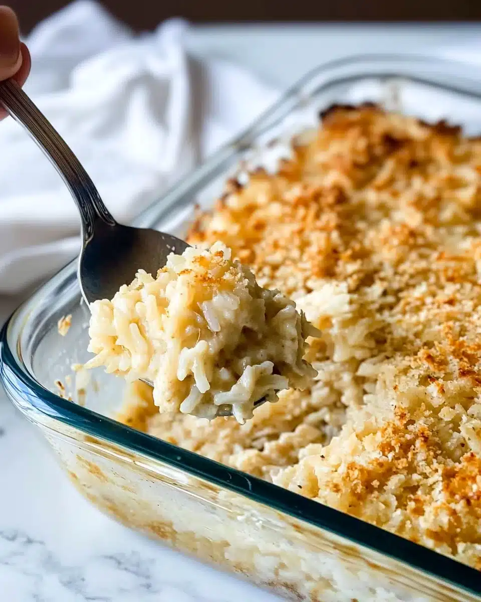 Chicken & Rice Casserole Recipe