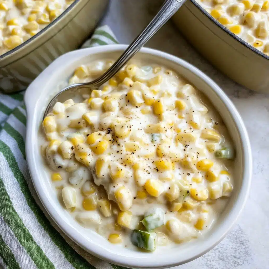 Jalapeño Creamed Corn Recipe - Recipe Image