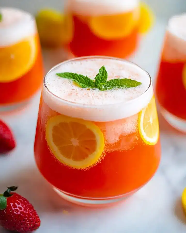 Strawberry Lemonade Recipe (Mocktail or Cocktail) Recipe