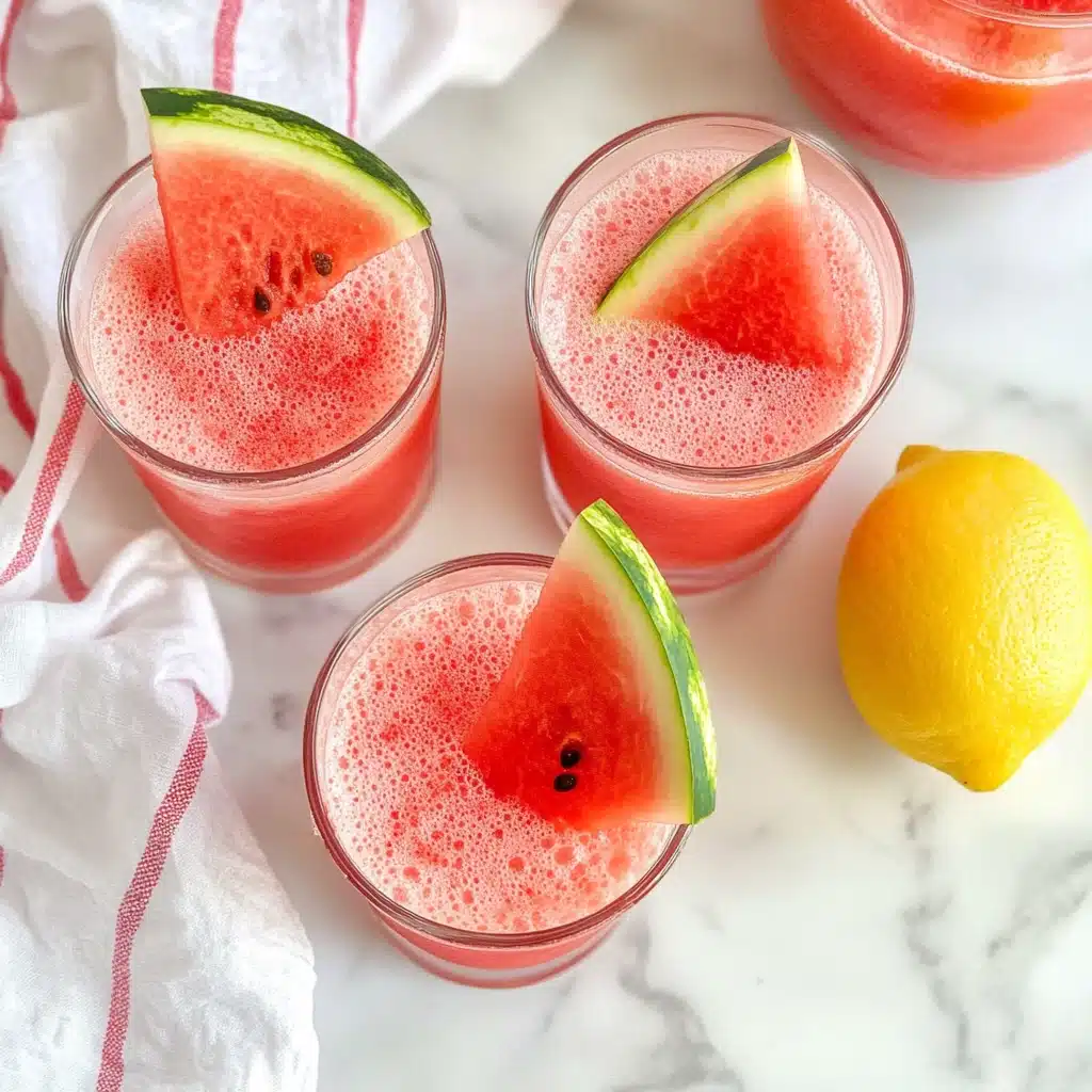 Watermelon Lemonade Recipe - Recipe Image