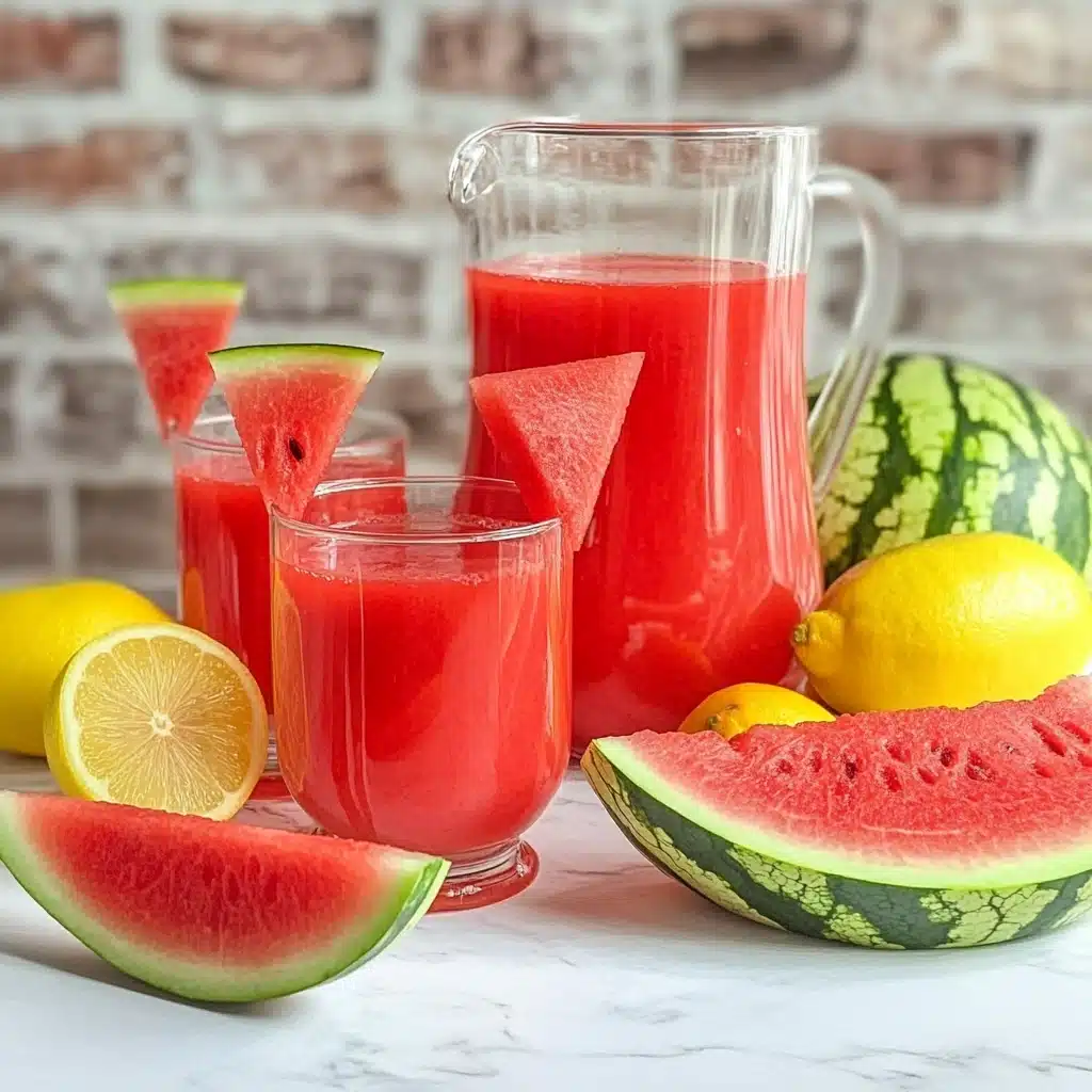 Watermelon Lemonade Recipe - Recipe Image