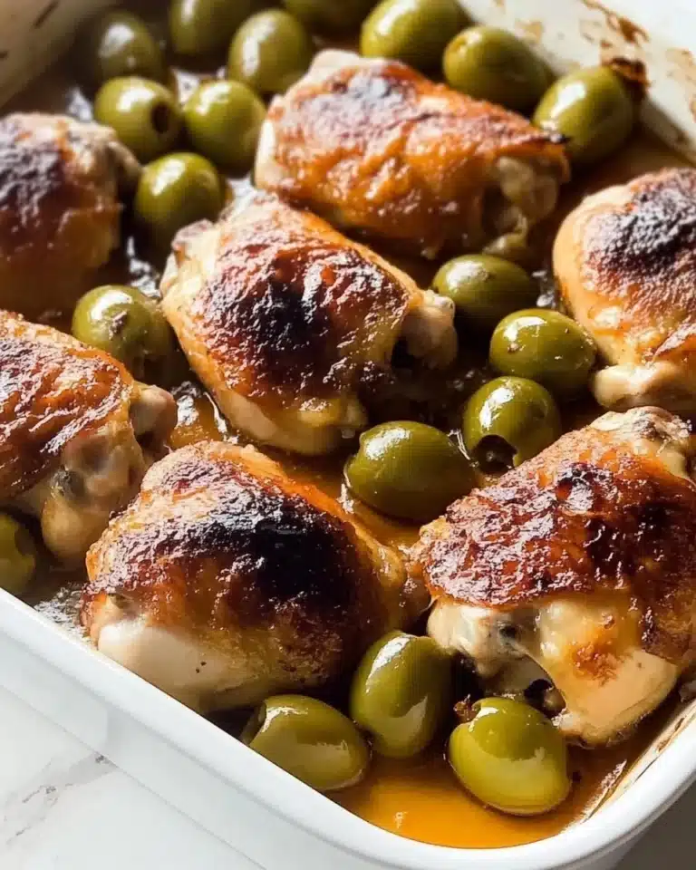 Roast Chicken Thighs with Lemons, Paprika, and Olives Recipe