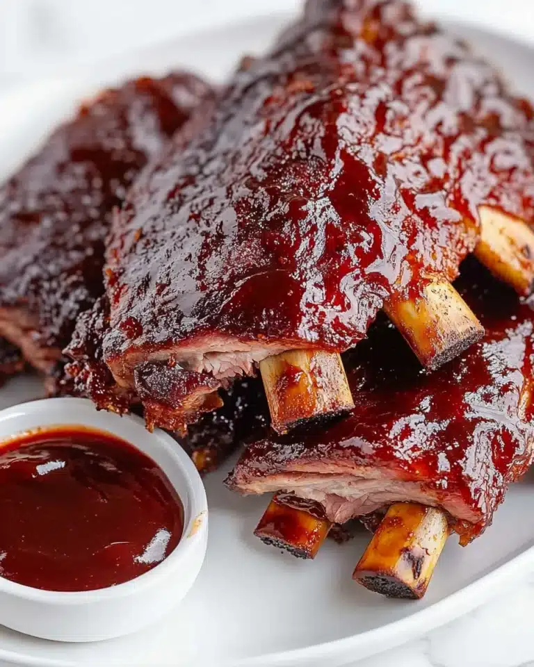 Slow Cooker BBQ Baby Back Ribs Recipe