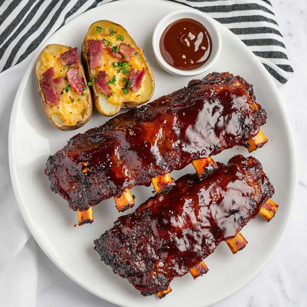 Slow Cooker BBQ Baby Back Ribs Recipe - Recipe Image
