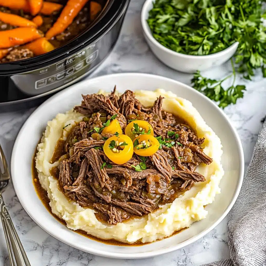 The Best Mississippi Pot Roast Recipe - Recipe Image
