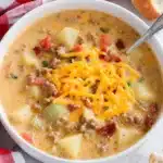 Cheeseburger Soup Recipe