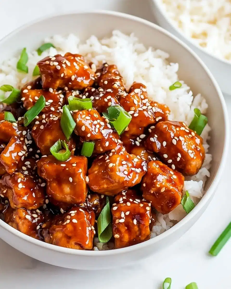 Instant Pot General Tso's Chicken Recipe