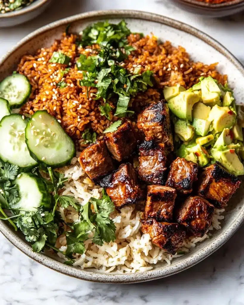 Spicy Chipotle Honey Salmon Rice Salad Recipe