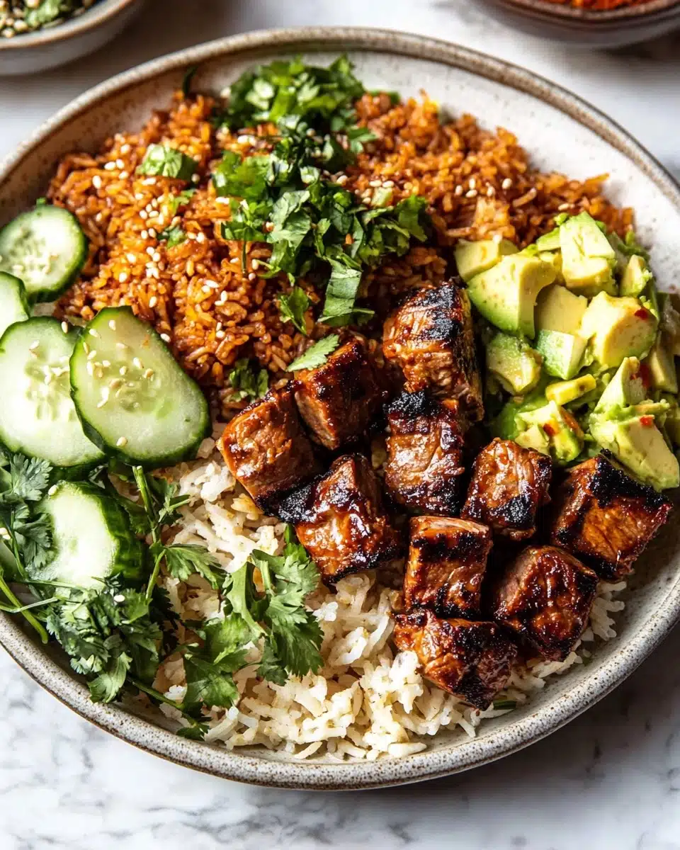 Spicy Chipotle Honey Salmon Rice Salad Recipe