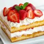 Sheet Pan Strawberry Shortcake Recipe