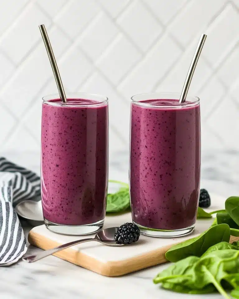 Berry Almond Butter Smoothies Recipe