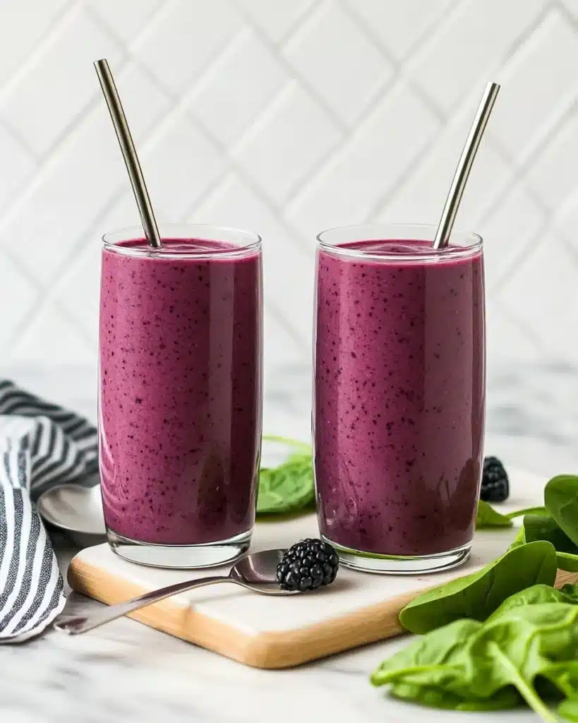 Berry Almond Butter Smoothies Recipe