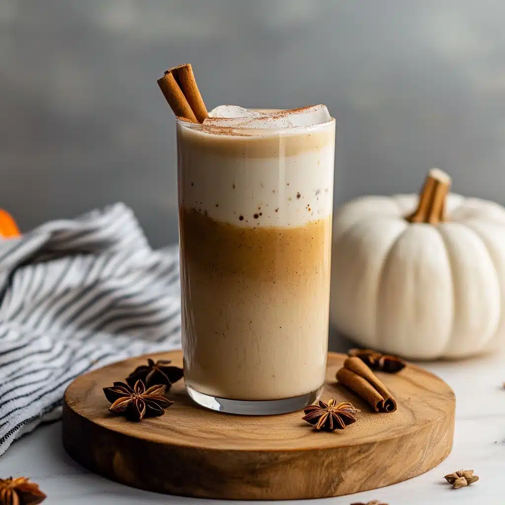 Iced Chai Latte with Pumpkin Cold Foam Recipe - Recipe Image