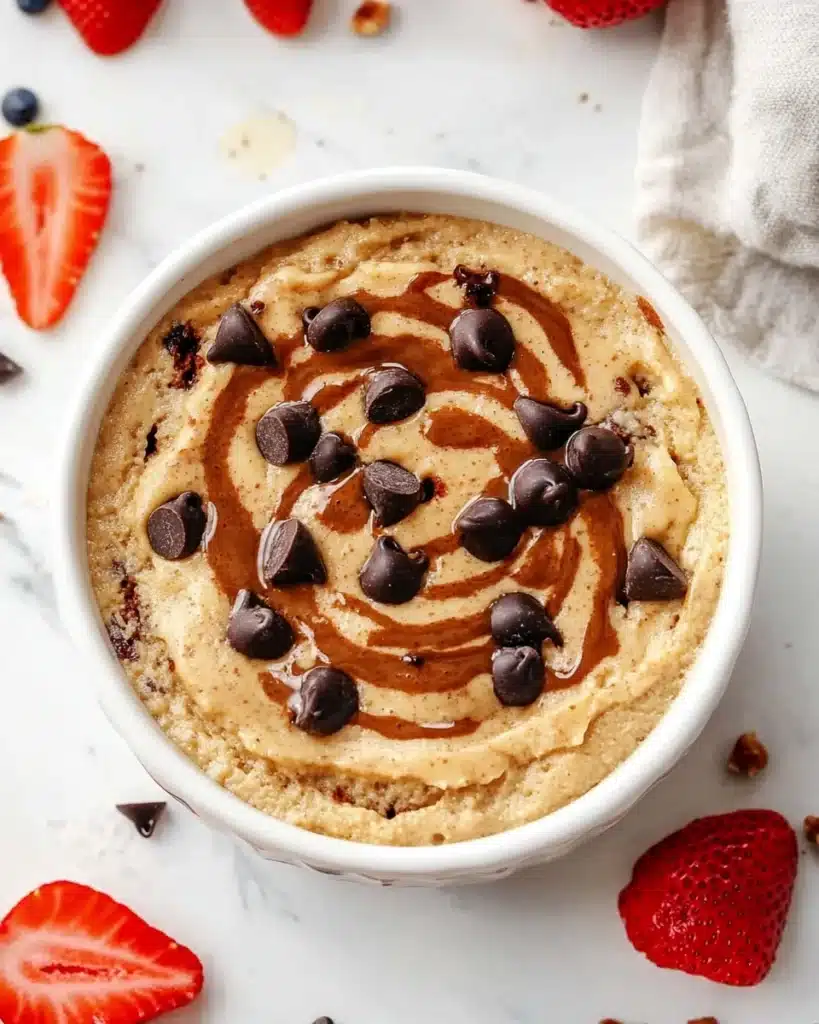 Baked Protein Pancake Bowl Recipe