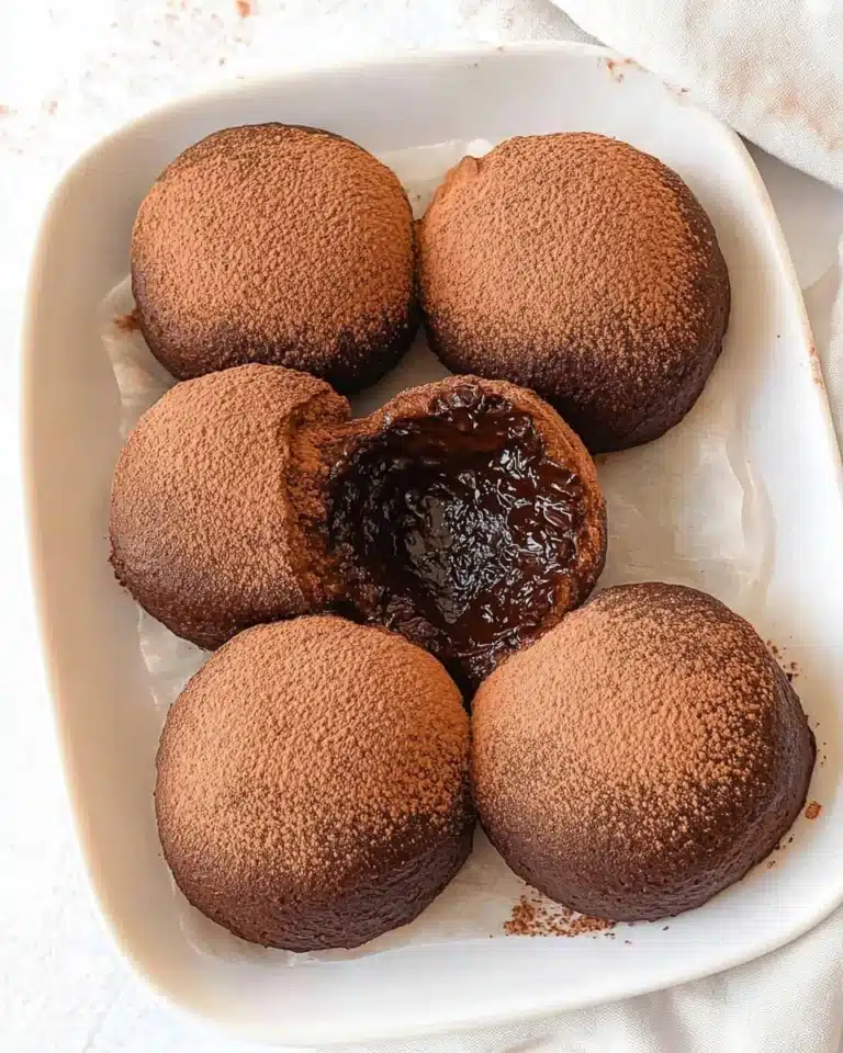 Chocolate Ganache-filled Mochi Recipe